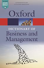 Télécharger le livre :  A Dictionary of Business and Management