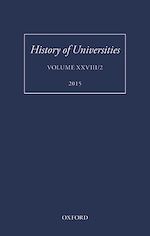 Télécharger le livre :  History of Universities