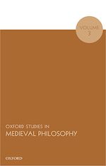 Télécharger le livre :  Oxford Studies in Medieval Philosophy, Volume 3
