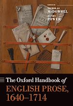 Télécharger le livre :  The Oxford Handbook of English Prose, 1640-1714