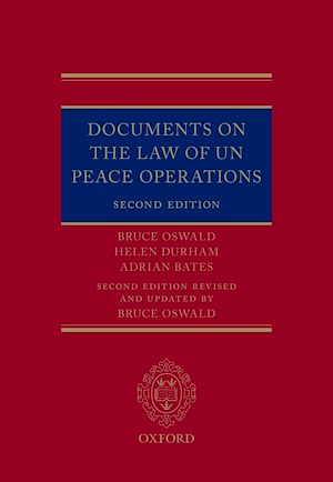 Téléchargez le livre :  Documents on the Law of UN Peace Operations