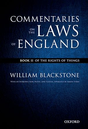 Téléchargez le livre :  The Oxford Edition of Blackstone's: Commentaries on the Laws of England