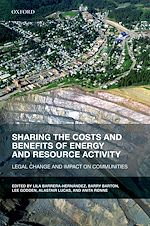 Télécharger le livre :  Sharing the Costs and Benefits of Energy and Resource Activity