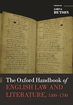 Download this eBook The Oxford Handbook of English Law and Literature, 1500-1700