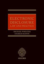 Télécharger le livre :  Electronic Disclosure