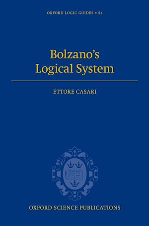 Téléchargez le livre :  Bolzano's Logical System