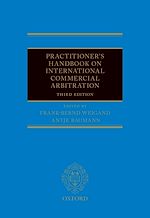 Télécharger le livre :  Practitioner's Handbook on International Commercial Arbitration