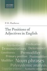 Télécharger le livre :  The Positions of Adjectives in English