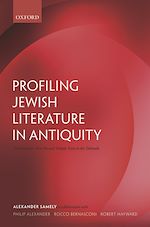 Télécharger le livre :  Profiling Jewish Literature in Antiquity