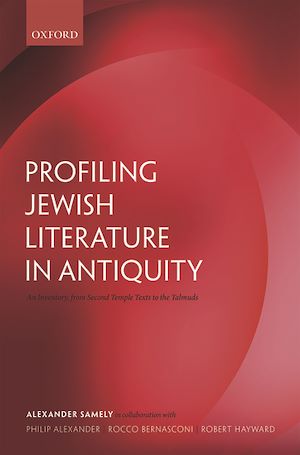 Téléchargez le livre :  Profiling Jewish Literature in Antiquity
