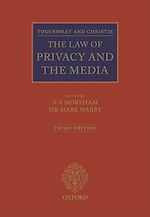 Télécharger le livre :  Tugendhat and Christie: The Law of Privacy and The Media
