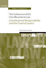 Télécharger le livre :  The Coherence of EU Free Movement Law