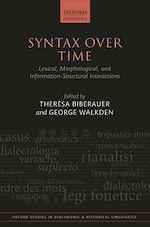 Télécharger le livre :  Syntax over Time