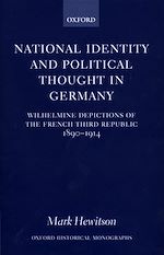Télécharger le livre :  National Identity and Political Thought in Germany