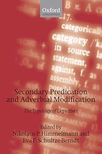 Télécharger le livre :  Secondary Predication and Adverbial Modification