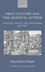 Télécharger le livre :  Print Culture and the Medieval Author