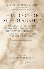 Télécharger le livre :  History of Scholarship