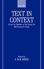 Télécharger le livre :  Text in Context