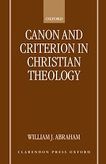 Télécharger le livre :  Canon and Criterion in Christian Theology