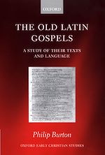 Télécharger le livre :  The Old Latin Gospels