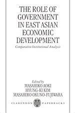 Télécharger le livre :  The Role of Government in East Asian Economic Development