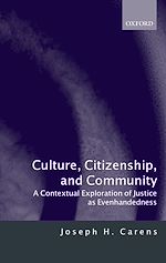 Télécharger le livre :  Culture, Citizenship, and Community