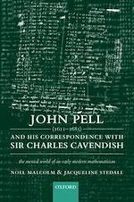 Télécharger le livre :  John Pell (1611-1685) and His Correspondence with Sir Charles Cavendish