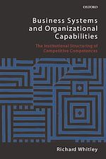 Télécharger le livre :  Business Systems and Organizational Capabilities