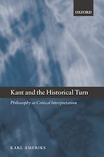 Télécharger le livre :  Kant and the Historical Turn