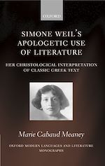 Télécharger le livre :  Simone Weil's Apologetic Use of Literature