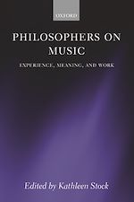 Télécharger le livre :  Philosophers on Music