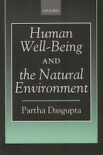 Télécharger le livre :  Human Well-Being and the Natural Environment