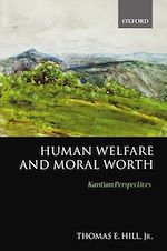 Télécharger le livre :  Human Welfare and Moral Worth