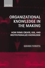 Télécharger le livre :  Organizational Knowledge in the Making