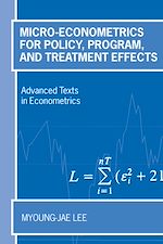 Télécharger le livre :  Micro-Econometrics for Policy, Program and Treatment Effects