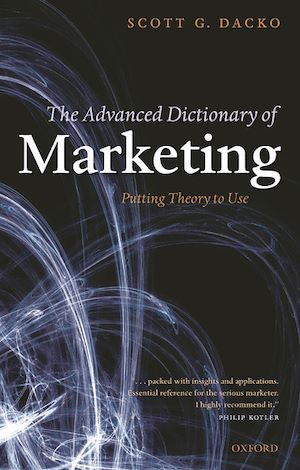 Téléchargez le livre :  The Advanced Dictionary of Marketing
