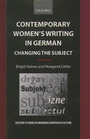 Téléchargez le livre :  Contemporary Women's Writing in German