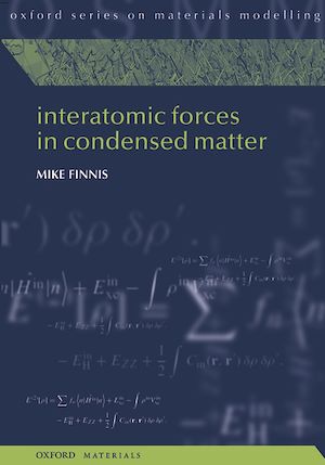 Téléchargez le livre :  Interatomic Forces in Condensed Matter