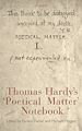 Télécharger le livre :  Thomas Hardy's 'Poetical Matter' Notebook
