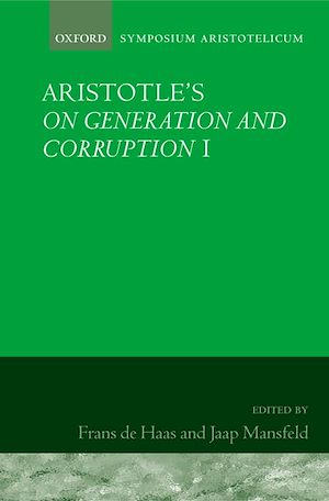 Téléchargez le livre :  Aristotle's On Generation and Corruption I Book 1