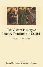 Télécharger le livre :  The Oxford History of Literary Translation in English: