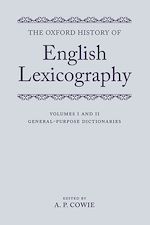 Télécharger le livre :  The Oxford History of English Lexicography