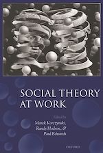 Télécharger le livre :  Social Theory at Work