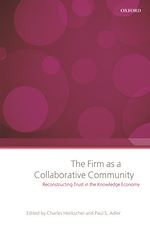 Télécharger le livre :  The Firm as a Collaborative Community