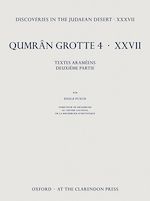Télécharger le livre :  Discoveries in the Judaean Desert XXXVII