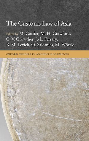 Téléchargez le livre :  The Customs Law of Asia