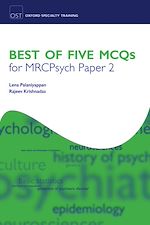 Télécharger le livre :  Best of Five MCQs for MRCPsych Paper 2