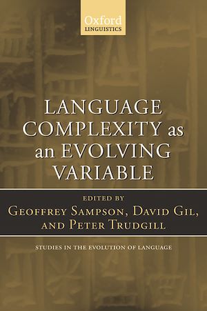 Téléchargez le livre :  Language Complexity as an Evolving Variable