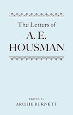 Télécharger le livre :  The Letters of A. E. Housman