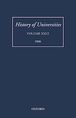 Télécharger le livre :  History of Universities